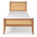 Ver imagem 3 de Cama de Solteiro Inari Madeira Maciça com Palhinha 95,5cm x 197cm Caramelo Casavee