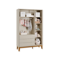 Ver imagem 3 de Guarda Roupa Infantil Boom 3 Portas 3 Gavetas Areia Fosco