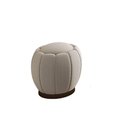 Ver imagem 1 de Puff Floré Redondo Confortavel 48x45 Linho Bege Larbelle
