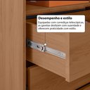 Ver imagem 6 de Closet Casal Modulado Andorra 6 Gavetas 8 Prateleiras Freijó/Branco - Pnr Móveis