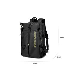 Mochila Esportiva Impermeável Viagem Masculina Feminina Reforçada Arctic Hunter B00391 Preto - 3