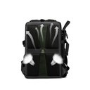 Ver imagem 5 de Mochila Esportiva Impermeável Viagem Masculina Feminina Reforçada Arctic Hunter B00391 Preto