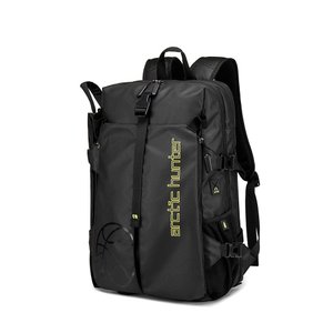 Mochila Esportiva Impermeável Viagem Masculina Feminina Reforçada Arctic Hunter B00391 Preto