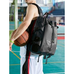 Mochila Esportiva Impermeável Viagem Masculina Feminina Reforçada Arctic Hunter B00391 Preto - 8