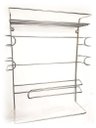 Ver imagem 6 de Organizador 3 Rolos e Porta Tempero Aço Cromado 5x1 Para Cozinha - Mundial Casa