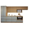 Cozinha Completa Modulada 6 Peças 7 Portas 7 Gavetas com Rodapé Norten - 2