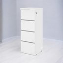 Ver imagem 1 de Gaveteiro Arquivo 04 Gavetas Doubler Branco
