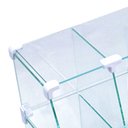 Ver imagem 2 de Baleiro Branco De Vidro Piramide - 0,50 x 0,30 x 0,25m