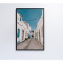 Ver imagem 2 de Quadro Viela Colonial 60x90 Cm Adesivo Fotográfico