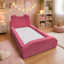 Ver imagem 2 de Cama Lorena Infantil Ursinho Veludo D20 Juvenil Espuma