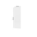 Ver imagem 2 de Espelho para Guarda Roupa Espelhos Retangular 95cm x 33cm Branco Kit com 2 Móveis Henn