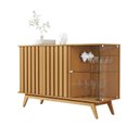 Ver imagem 1 de Buffet Aparador Jb Acai 3 Portas Luxo Nature - Moveis Jb
