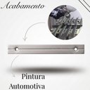 Ver imagem 2 de Kit 20 Puxador Port Gaveta Móveis Cozinha Drop Alumínio 50mm - Prata