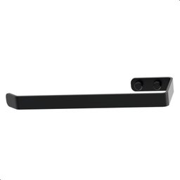 Suporte Para Toalha de Rosto Banheiro de Parede Preto Zmt - 4
