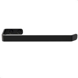 Suporte Para Toalha de Rosto Banheiro de Parede Preto Zmt - 1