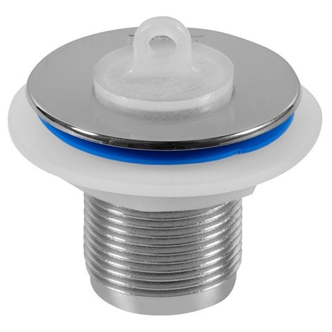 Válvula 7/8" Cromada com Tampa para Pia Sintética sem Unho 40mm VP2/S Astra