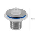 Ver imagem 2 de Válvula 7/8" Cromada com Tampa para Pia Sintética sem Unho 40mm VP2/S Astra