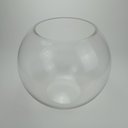 Ver imagem 6 de Vaso Decorativo de Vidro Transparente 35x40x40cm Enfeite Sala Mesa Estante