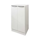 Ver imagem 1 de Armario Multi Uso 2 Portas Branco 460x940x310