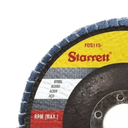 Ver imagem 2 de Caixa com 5 Discos de Lixa Flap 4.1/2" Grão 60 Fds115-60fc Starrett