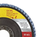 Ver imagem 5 de Caixa com 5 Discos de Lixa Flap 4.1/2" Grão 60 Fds115-60fc Starrett