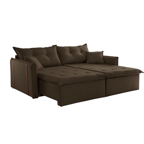 Sofa Cama e Reclinavel São Paulo 2,25m 04 Lugares Txr