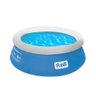 Piscina com Borda Inflavel 1000l:azul - 1