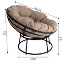 Ver imagem 3 de Poltrona para Jardim 59x75cm Búzios