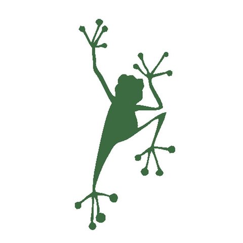 Adesivos Sapos Sapinhos 17 Unidades:verde