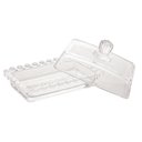 Ver imagem 3 de Manteigueira Cristal C/Tampa Daisy Margarida Transparente Wolff
