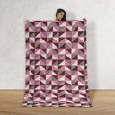 Ver imagem 2 de Tapete Sala Quarto Tecido Jacquard Antiderrapante 2.50m X 2,00m:dallas Vermelho