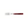 Garfo Jumbo Inox Polywood Vermelho Tramontina - 1