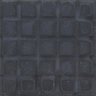 Piso Cimentício Rústico Suvial 25 Quadros Preto 20X20Cm - 1