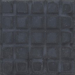 Piso Cimentício Rústico Suvial 25 Quadros Preto 20X20Cm - 1 Piso Cimentício Rústico Suvial 25 Quadros Preto 20X20Cm - 1