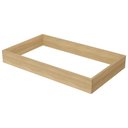 Ver imagem 1 de Módulo Cozinha Nesher Rainha Kit de Rodapé Multilinha 80x47x10cm Nature - Nesher