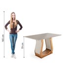 Ver imagem 4 de Mesa para Sala de Jantar 1,20m Veneto Viero