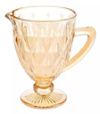 Ver imagem 1 de Jarra 1 Litro para Suco Água Linha Luxo Diamond Metalizado