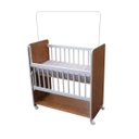 Ver imagem 5 de Mini Berço Infantil Grade Removível New Baby Nature/branco - Navega Móveis