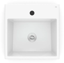 Ver imagem 2 de Cuba de Apoio QUADRADA410X410 com Mesa Loft Q1 Branco Roca