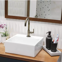 Ver imagem 3 de Cuba de Apoio QUADRADA410X410 com Mesa Loft Q1 Branco Roca