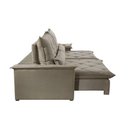 Ver imagem 2 de Sofá Melt 02 Módulos de 90cm Br 25cm Meu Sofá Online B002 Veludo Capuccino