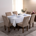 Ver imagem 2 de Toalha de Mesa 10 Lugares Oxford Basic 3,00x1,40m Palha – Elegância e Versatilidade