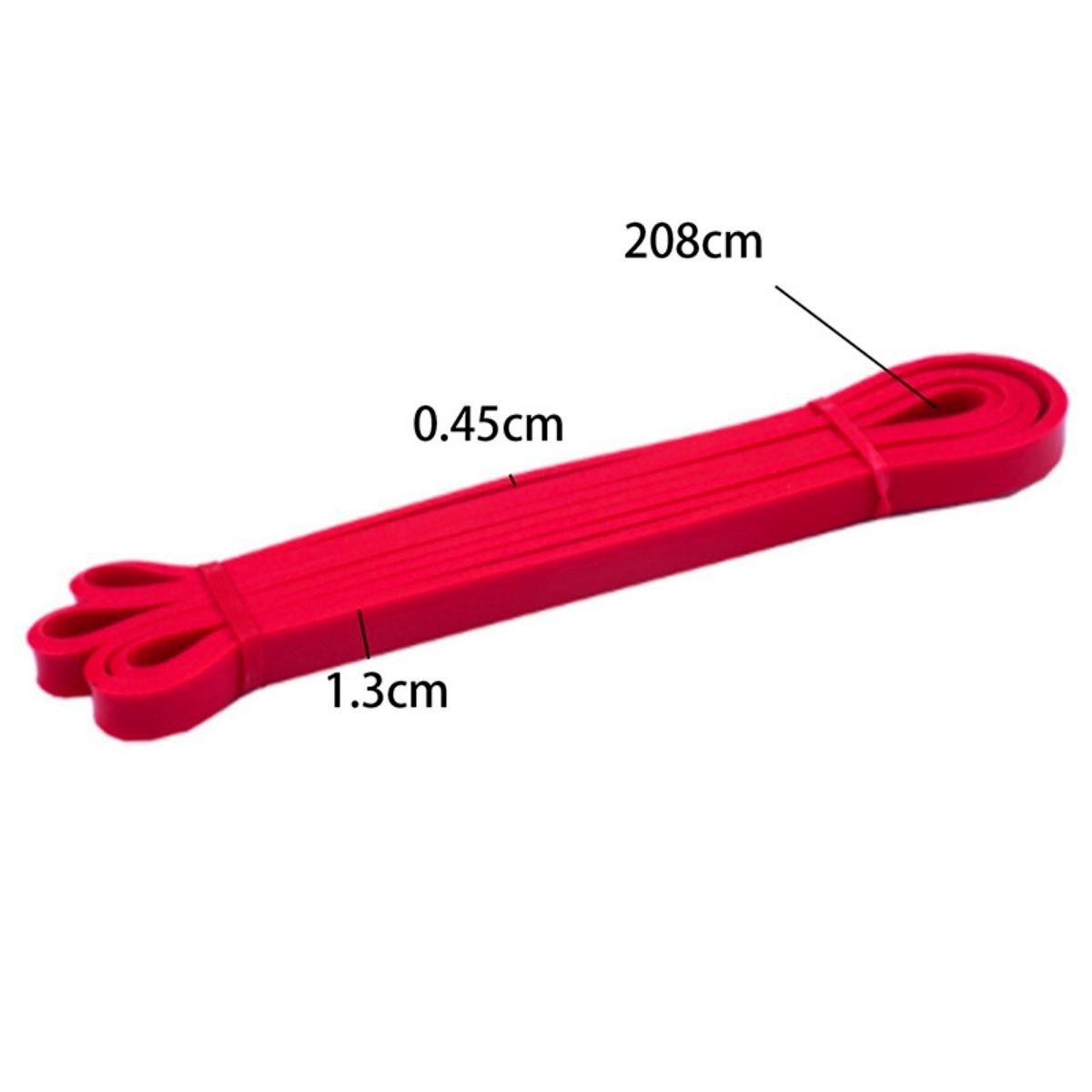 Faixa Super Band Elástico Extensor Vermelho 24mm até 23kg - 2