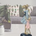 Ver imagem 3 de Estatueta Decorativa Família Mãe, Filha e Filho