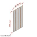 Ver imagem 3 de Kit 12 Painel Ripado Mdf 6mm Premium Alto Padrão 38,5x20cm