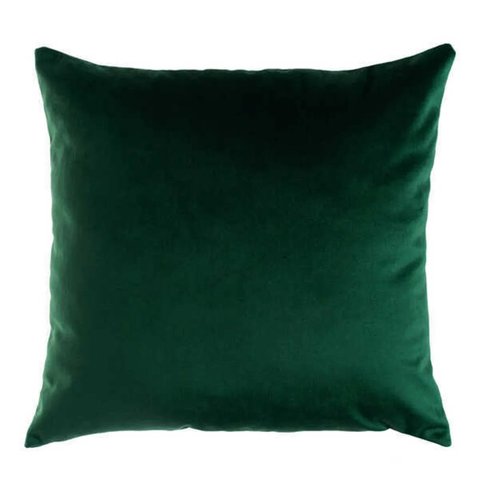 Almofada Veludo Paris 40x40cm Verde FASTLAR Almofada de Veludo 40x40cm Capa com enchimento