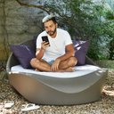 Ver imagem 2 de Chaise Serena com Colchão Vasart 34 - Taupe