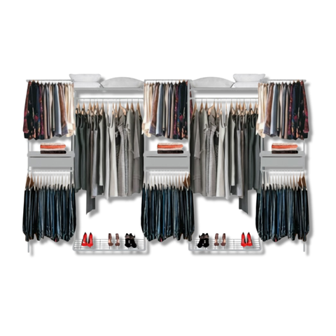 Closet Aramado - Linear Clr373 Gav Corcor, Tamanhocor:branco;tamanho:3,70
