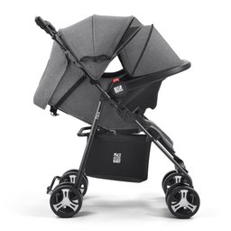 Carrinho Passeio Flick 0-15kgs Preto com Cinza Multikids Baby - Bb445 Bb445 Multikidsbaby - 13