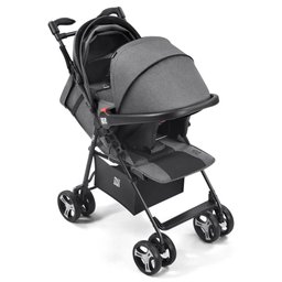 Carrinho Passeio Flick 0-15kgs Preto com Cinza Multikids Baby - Bb445 Bb445 Multikidsbaby - 12